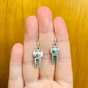 Star Trek USS Enterprise earrings New no t…